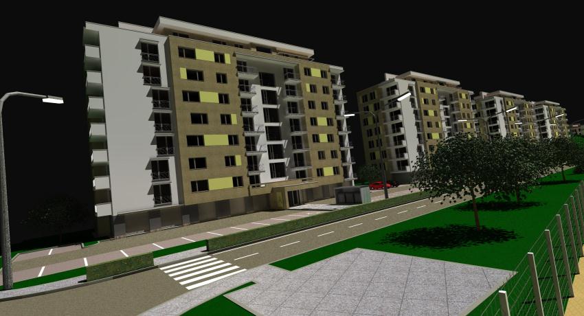 Obytný súbor pod hájom, Bytča 2. Etapa, spracované pre Expres Group